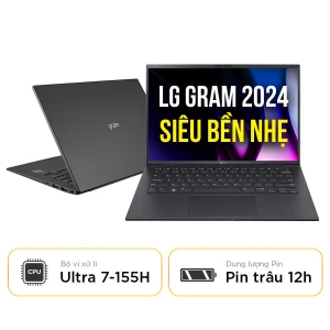 LG Gram 14Z90S - G.AH75A5: Cao cấp, siêu nhẹ 1kg - Cấu hình MỚI NHẤT 2024 khỏe