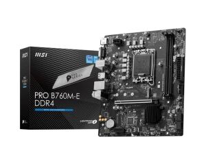 Mainboard MSI Pro B760M E - Siêu bền bỉ, chất lượng
