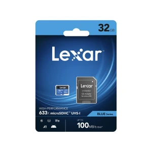 MicroSD Lexar 32GB - Dung lượng lưu trữ tốt - Hỗ trợ chuẩn UHSI - Bảo hành dài tới 3 năm