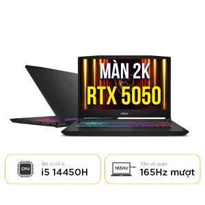 Review thực tế MSI Katana 15 HX (2025): Màn 2.5K DCI-P3, RTX 5050 - 