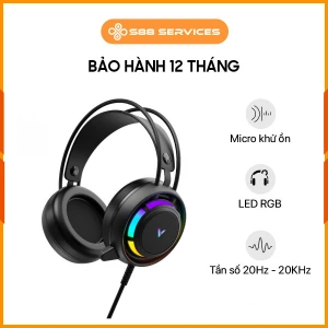 Tai Nghe Gaming Rapoo VH360C Giá Rẻ: Thiết kế chuẩn gaming - Chất âm cực tốt
