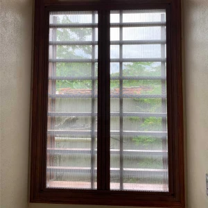 Cửa Lưới Chống Côn Trùng HP016 - Cố Định, Màu Vân Gỗ