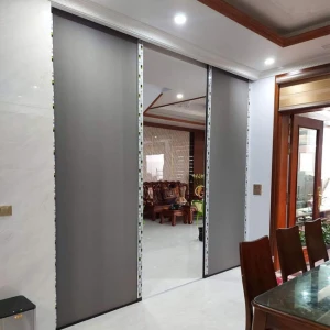 Vách Ngăn Phòng Khách và Bếp - Rèm Tổ Ong Ngăn Lạnh