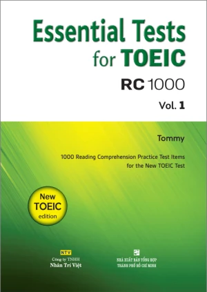 Essential Tests for TOEIC: RC 1000 Vol. 1