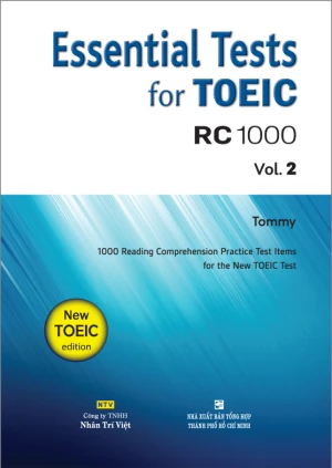 Essential Tests for TOEIC: RC 1000 Vol. 2