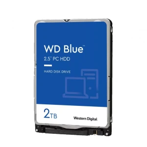 Ổ cứng HDD Laptop WD 2TB Blue 2.5 inch, 5400RPM, SATA, 128MB Cache