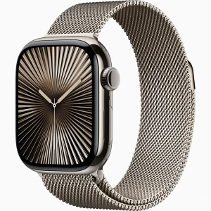 Apple Watch Series 10 46mm 4G Viền Titan Dây Thép (Titan Tự Nhiên)
