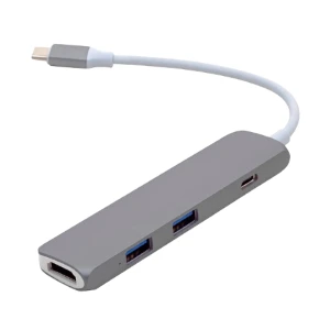 Cổng chuyển HyperDrive USB Type-C Hub with 4K HDMI (GN22B-Gray)