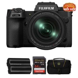 Fujifilm X-H2 (Chính hãng) (Kèm Kit Lens 16-80mm, Pin Thẻ Nhớ 64GB Túi Máy Ảnh)