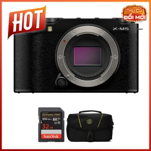 Fujifilm X-M5 (Body Only, Black, Hàng Mới Nhập Khẩu)