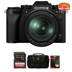 Fujifilm X-T5 (Chính hãng) (Kèm Kit Lens 16-80mm, Black)