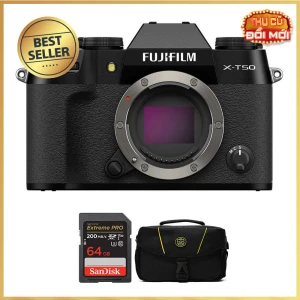 Fujifilm X-T50 (Chính hãng) (Body Only, Black)