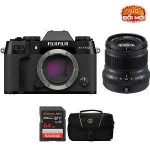 Fujifilm X-T50 XF 50mm f/2 (Chính hãng) (Black)