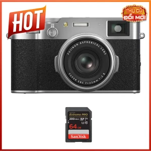 Fujifilm X100VI (Bạc, Hàng Mới Chính Hãng)