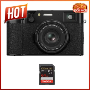 Fujifilm X100VI (Đen, Hàng Mới Chính Hãng)