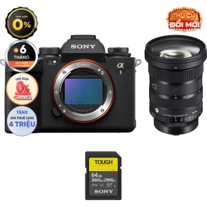 Sony A1 Sigma 24-70mm f/2.8 II (Chính hãng) (Thẻ Nhớ 64GB)