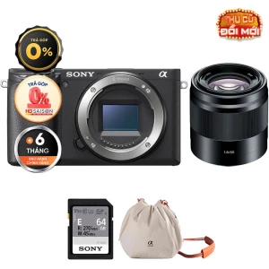 Sony a6400 (Chính hãng) (Kèm Lens Sony E 50mm f/1.8 OSS, Thẻ Nhớ 64GB Túi Máy Ảnh)