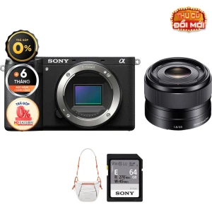 Sony A6700 E 35mm f/1.8 OSS (Chính hãng) (Body Sony E 35mm f/1.8, Thẻ Nhớ 64GB Túi Máy Ảnh)
