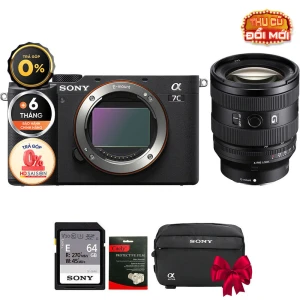 Sony A7C FE 20-70mm f/4 G (Chính hãng) (Thẻ Nhớ 64GB Túi Máy Ảnh)
