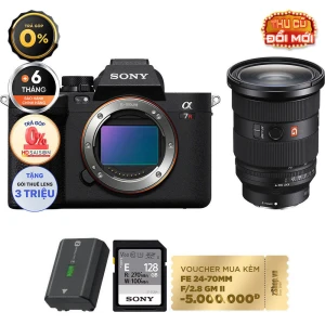 Sony A7R V Sony FE 24-70mm f/2.8 GM II (Chính hãng)