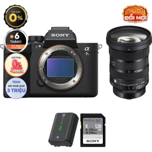 Sony A7S III Sigma 24-70mm f/2.8 II (Chính hãng) (Pin Thẻ Nhớ 128GB)