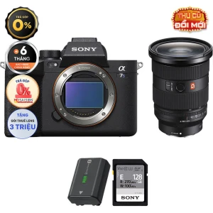 Sony A7S III Sony FE 24-70mm f/2.8 GM II (Chính hãng) (Pin Thẻ Nhớ 128GB)