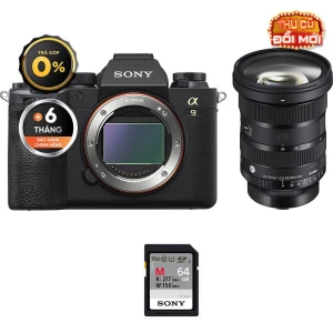 Sony A9 II Sigma 24-70mm f/2.8 II (Chính hãng) (Thẻ Nhớ 64GB)