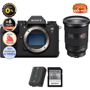 Sony A9 III Sony FE 24-70mm f/2.8 GM II (Chính hãng) (Pin Thẻ Nhớ 128GB)