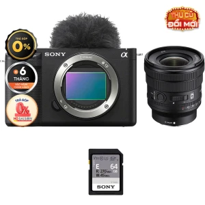 Sony ZV-E1 FE PZ 16-35mm f/4 G (Chính hãng) (Thẻ Nhớ 64GB)