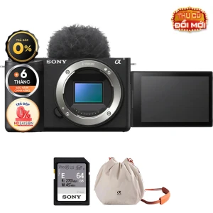 Sony ZV-E10 II (Chính hãng) (Body Only, Black, Thẻ Nhớ 64GB Túi Máy Ảnh)