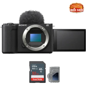 Sony ZV-E10 II - Likenew (Body Only, Black, Thẻ Nhớ 32GB Dán Màn Hình)