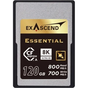 Thẻ nhớ CFexpress Type A Exascend Essential 120GB đọc 800MB/s ghi 700MB/s