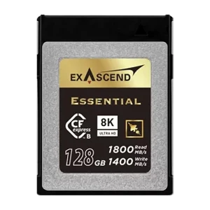 Thẻ nhớ CFexpress Type B Exascend Essential 128GB đọc 1800MB/s ghi 1400MB/s