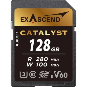 Thẻ nhớ SD Exascend Catalyst V60 128GB đọc 280MB/s ghi 100MB/s