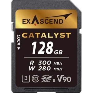 Thẻ nhớ SD Exascend Catalyst V90 128GB đọc 300MB/s ghi 280MB/s