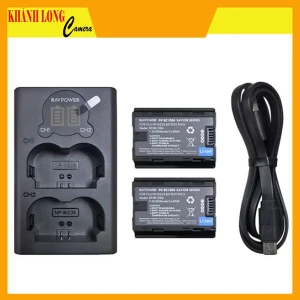 BỘ 2 PIN,1 SẠC RAVPOWER FUJIFILM NP-W235 (RP-BC1004)