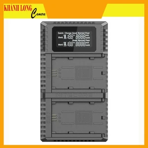 Đế sạc pin đôi qua USB C cho Sony NP-FZ100 Nitecore - USN4 PRO