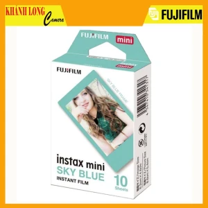 Film Fujifilm Instax Mini viền Sky Blue