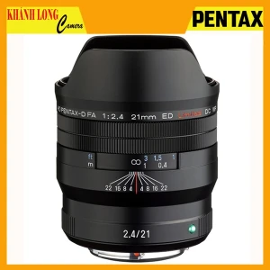 Ống Kính Pentax HD PENTAX-D FA 21mm f/2.4ED Limited DC WR Lens (Black) - Chính hãng