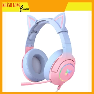 ONIKUMA K9 RGB CAT ELF TAI NGHE CHƠI GAME ÂM THANH NỔI CÓ TAI MÈO DÀNH CHO PS4, XBOX, PC VÀ SWITCH