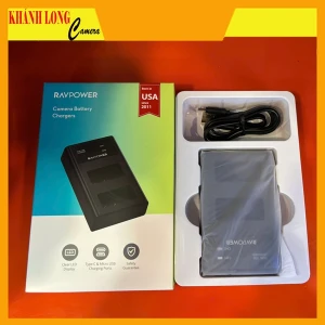 Sạc đôi Ravpower RP-BC013 Canon LP-E17