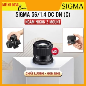 Sigma 56mm f/1.4 DC DN for Nikon Z-Mount - chính Hãng
