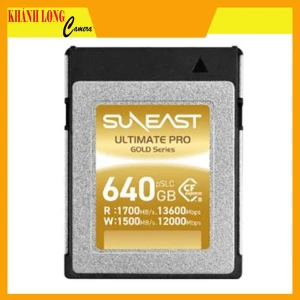 Thẻ Nhớ Suneast CFexpress Type B Card Gold Series 640GB