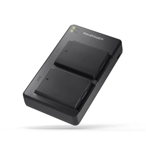 Bộ sạc đôi Ravpower kèm 2 pin Canon LP - E12 (Chính Hãng)