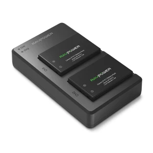 Bộ sạc đôi Ravpower kèm 2 pin Canon LP - E17 (Chính Hãng)