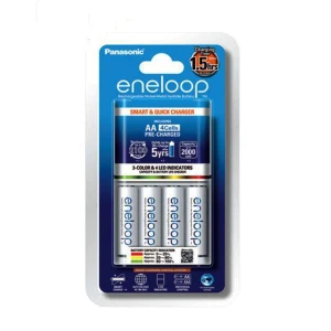 Bộ sạc kèm 4 pin AA Panasonic Eneloop