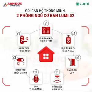 Gói Căn Hộ Thông Minh 2 Phòng Ngủ Cơ Bản Lumi 02