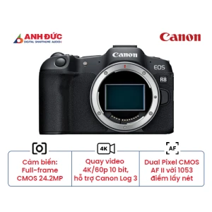 Máy ảnh Canon EOS R8 | Body Only (Chính hãng)
