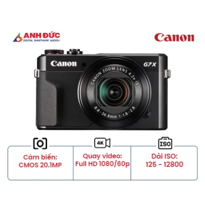 Máy ảnh Canon PowerShot G7 X Mark II (Chính hãng)