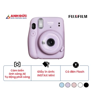 Máy ảnh Fujifilm Instax Mini 11 | Lilac Purple (Chính hãng)